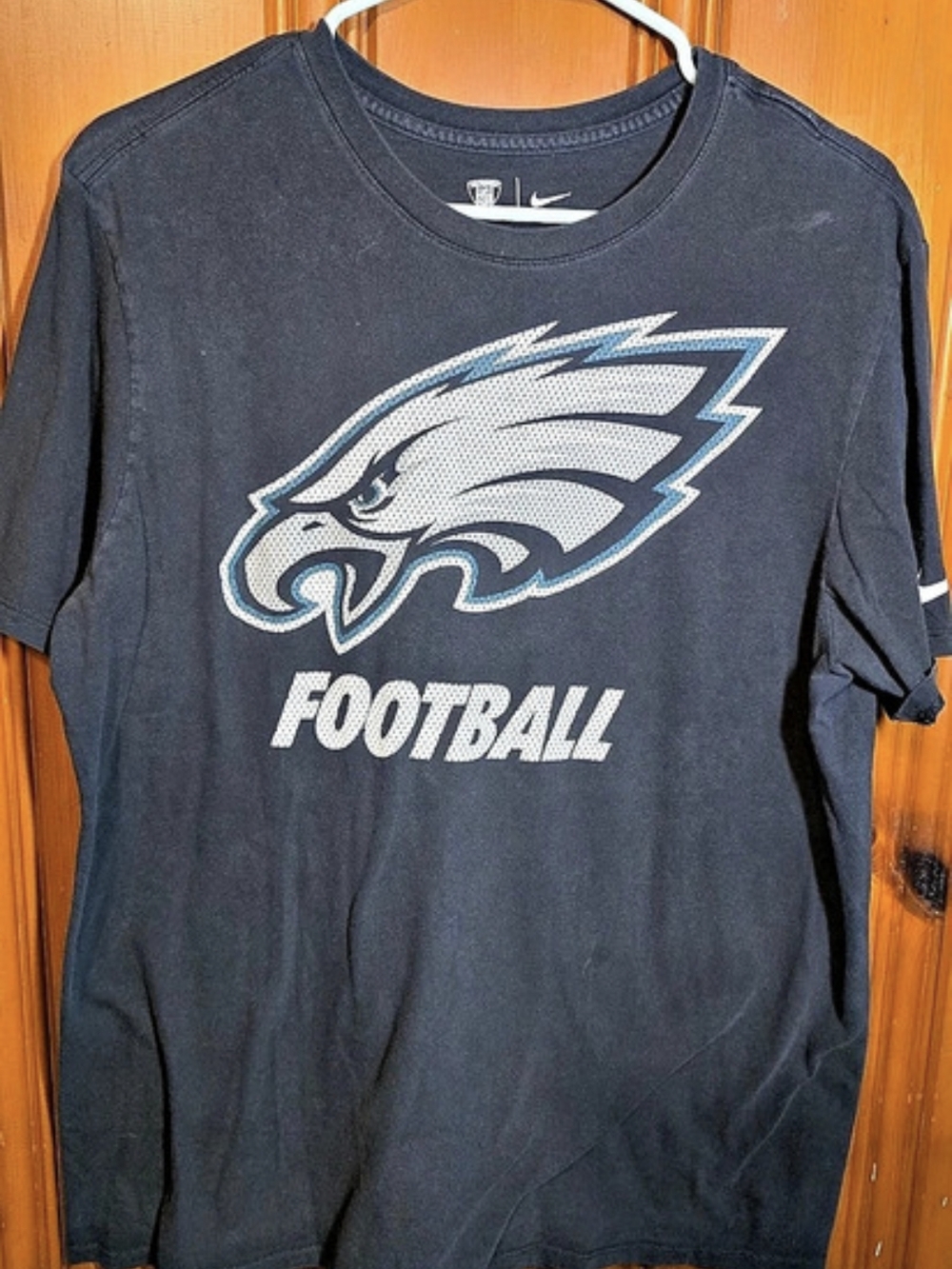 Nike Philadelphia Eagles Nike NFL Training The Nike Tee Black & White Large